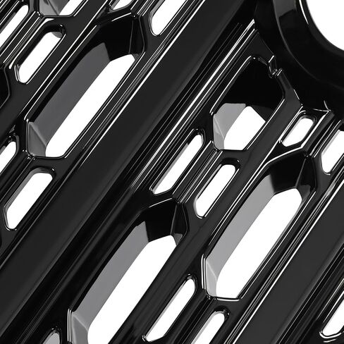 HECASA Grille Overlay Compatible with 2020-2024 Ford Explorer for Base and XLT Black Front Bumper Grill Covers Plastic (ABS) in Saudi Arabia