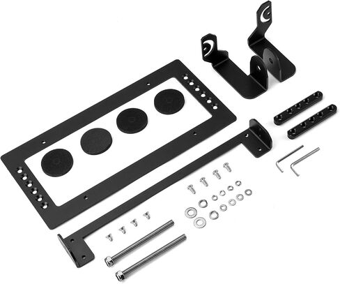 WeiSen Front Grille License Plate Holder Mount Bracket Kit Adjustable Compatible with Subaru Outback Crosstrek Ascent Solterra Impreza Legacy Forester BRZ WRX(Fit honeycomb & horizon lower grill only) in Saudi Arabia