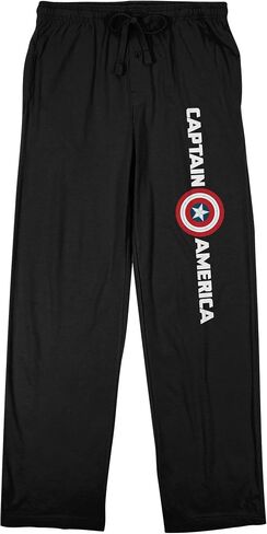 Captain America: Brave New World Men's Black Sleep Pajama Pants in Saudi Arabia