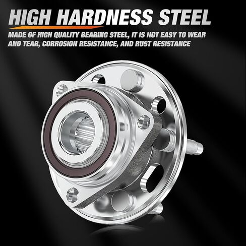 Nilight Front Wheel Bearing Hubs for Dodge Ram 1500 2012 2013 2014 2015 2016 2017 2018 Classic 2019, Wheel Bearing and Hubs Assembly Set Replacement with 5-Lug and ABS, OEM 515151 in Saudi Arabia