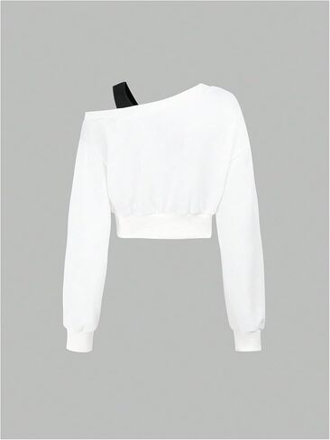 خطاب Verdusa للسيدات يطبعون من قميص محصول Swepshirt Pullover Pretshirt in Saudi Arabia