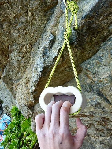 Rock Climbing Hangboard,Fingerboard to Practice Finger Strength,Climbers Home Fitness Pull-up Board,Hangboard Holds in Wood for Rock Climbing in Kuwait