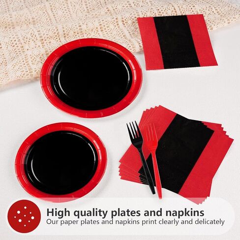 Grencian 200 PCS Decorations Preschool Decorations: Plates Plates and Neddervening Plategy - Pattern Multicolor - يقدم 50 ضيفًا in Kuwait