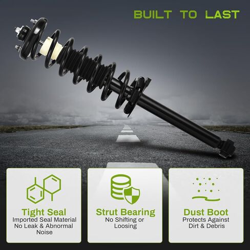 AUTOSAVER88 Front Rear Complete Struts Compatible with Chrysler Town & Country 2011-2016, Dodge Grand Caravan 2011-2019, Volkswagen Routan 3.6L 2011-2014,Quick Shock Absorbers Coil Spring Assembly Kit in Saudi Arabia