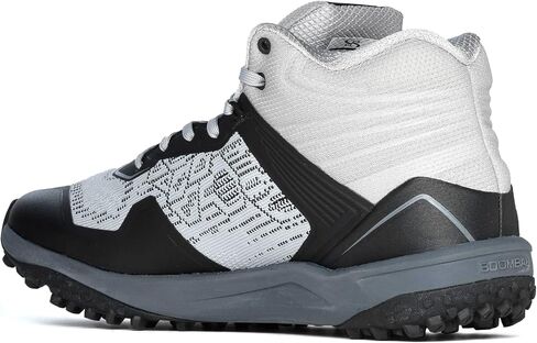 Boombah Viper Pureknit Women's Turf Mid Shoes - Smoke - Multiple Color Options - Multiple Sizes in Kuwait