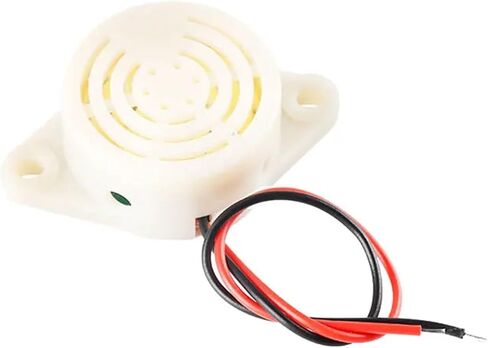 SFM-27 3-24V 12V 95DB Active Buzzer High-Decibel Electronic Buzzer Beep Alarm Intermittent / Continuous(Continuous White) in Saudi Arabia