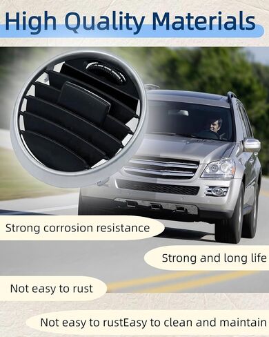 A/C Air Vent Grill Central Fit for Mercedes Benz GL X164 GL 350 450 550 W164 ML 300 350 500 63 2005-2012 ، REPLIC A1648302154 1648302154 in Saudi Arabia