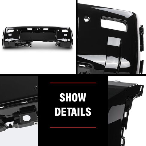 غلاف لوحة واقي المصد الخلفي G-Plus ، متوافق مع Land Rover Defender 90 110 130 2020-2024 LR137786 ، Black Glossy in Saudi Arabia