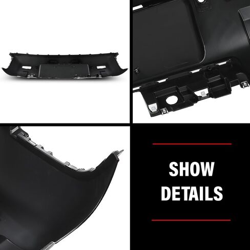 غلاف لوحة واقي المصد الخلفي G-Plus ، متوافق مع Land Rover Defender 90 110 130 2020-2024 LR137786 ، Black Glossy in Saudi Arabia