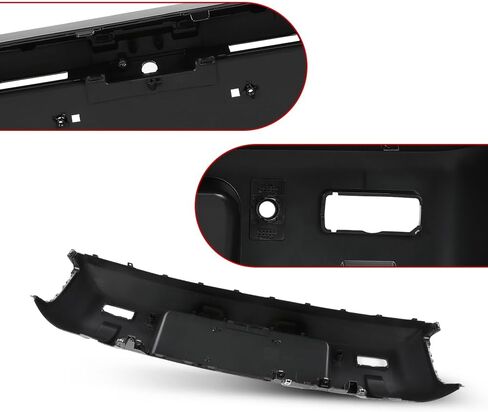 غلاف لوحة واقي المصد الخلفي G-Plus ، متوافق مع Land Rover Defender 90 110 130 2020-2024 LR137786 ، Black Glossy in Saudi Arabia