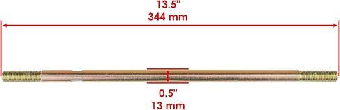Caltric Tie Rod و Tie Rod End Kit متوافق مع Suzuki Kingquad 500 LT-A500X 2011-2018 / Kingquad 750 LT-A750X 2008-2018 in Saudi Arabia