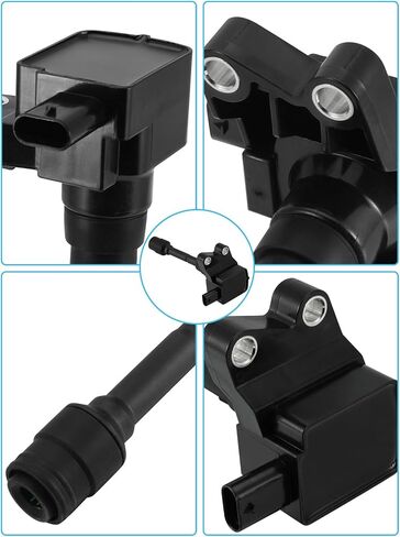 مجموعة من 3 UF736 Ignition Coil Pack و Iridium Sparks For Ford EcoSport 1.0L 1.5L 2018-2021 ، Focus 1.0L 2015-2018 ، Fiesta 1.0L 2014-2017 ، استبدل # CM5Z12029B CM5Z12029C C949 GN10635 COP637 in Saudi Arabia