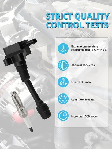 مجموعة من 3 UF736 Ignition Coil Pack و Iridium Sparks For Ford EcoSport 1.0L 1.5L 2018-2021 ، Focus 1.0L 2015-2018 ، Fiesta 1.0L 2014-2017 ، استبدل # CM5Z12029B CM5Z12029C C949 GN10635 COP637 in Saudi Arabia