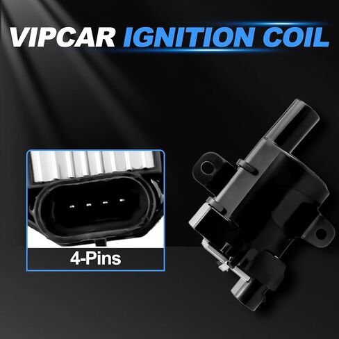 8Pcs Ignition Plug Coil Pack Compatible with Chevy/GMC 1999-2007 Silverado/Sierra Pickups, 2000-06 Tahoe/Yukon Suburban SSR Avalanche Escalade Hummer Ascender Rainier Express/Savan, #UF262 in Saudi Arabia