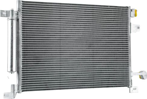 #73791Air Conditioning A/C Condenser Condensador for 2010-2014 Ford Mustang 5.8L 3.7L 5.0L 5.4L 4.6L 4.0L Aluminum AC Condenser w/Receiver Drier 2011 2012 2013 in Kuwait