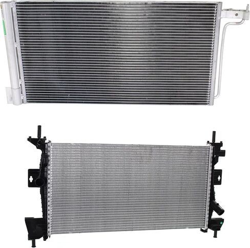 مجموعة Garage-Pro الرادياتير المتوافقة مع Ford Focus 2012-2014 Direct Fit 2.0L in Saudi Arabia