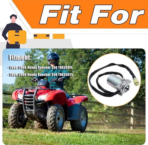 محرك التحكم في تحول الطاقة متوافق مع 2000-2006 Honda Rancher TRX350 TRX350FE TRX350TE ، يحل محل# 31300-HN5-A11 ، 430-58002 ، 463731 ، CMU0003 in Saudi Arabia