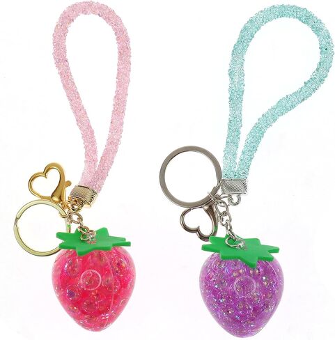 VI-FA 2PCS مفاتيح المفاتيح السائل إكسسوارات حقيبة الكتب للنساء والبنات in Kuwait