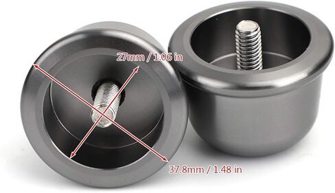 CNC Titanium Bar End Caps Fit for Trium-ph Bonneville Street Twin T100 T120 2016-2020 in Saudi Arabia