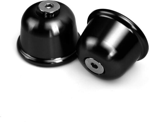 CNC Titanium Bar End Caps تناسب Trium-Ph Bonneville Street Twin T100 T120 2016-2020 in Kuwait