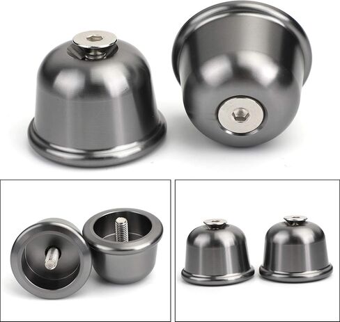 CNC Titanium Bar End Caps Fit for Trium-ph Bonneville Street Twin T100 T120 2016-2020 in Saudi Arabia