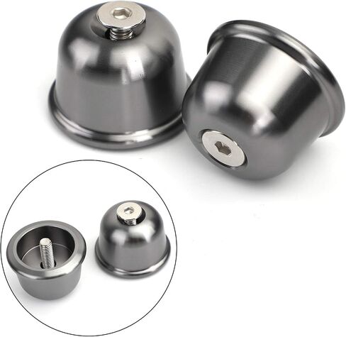 CNC Titanium Bar End Caps Fit for Trium-ph Bonneville Street Twin T100 T120 2016-2020 in Saudi Arabia