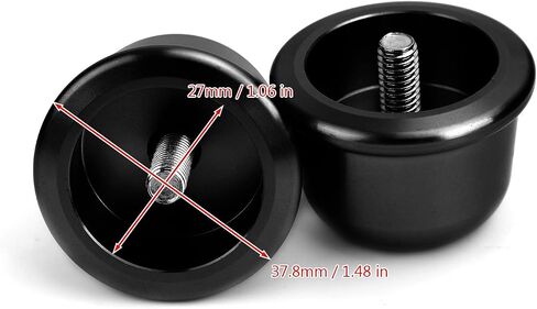 CNC Titanium Bar End Caps تناسب Trium-Ph Bonneville Street Twin T100 T120 2016-2020 in Kuwait