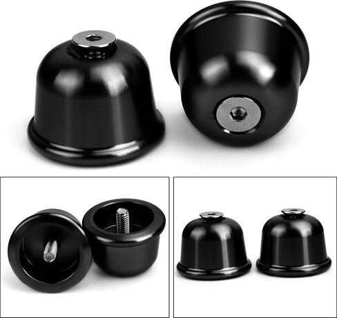 CNC Titanium Bar End Caps تناسب Trium-Ph Bonneville Street Twin T100 T120 2016-2020 in Kuwait
