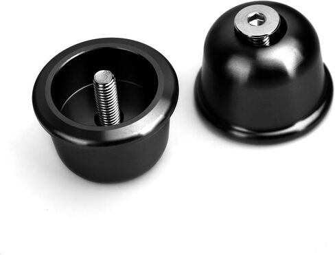 CNC Titanium Bar End Caps تناسب Trium-Ph Bonneville Street Twin T100 T120 2016-2020 in Kuwait