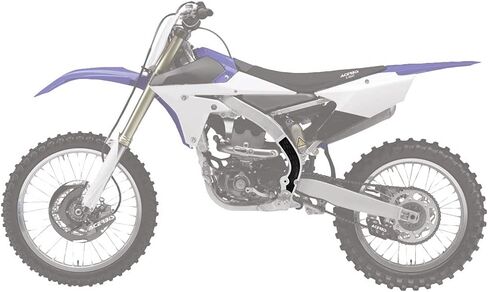 Acerbis X-Grip Frame Guards White/Black for Honda CRF450R 2017-2018 in Saudi Arabia