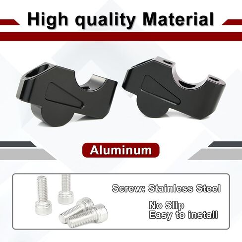 RISERS HOSTOMER للدراجات النارية المتوافقة مع CMX300/500/1100 REBEL/CMX500 300 REBEL/ABS & CMX1100 REBEL 1100/DCT 2021-2024 CNC Handle Bar Risers مقود الجذعية in Saudi Arabia