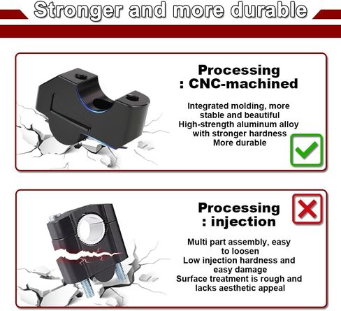 RISERS HOSTOMER للدراجات النارية المتوافقة مع CMX300/500/1100 REBEL/CMX500 300 REBEL/ABS & CMX1100 REBEL 1100/DCT 2021-2024 CNC Handle Bar Risers مقود الجذعية in Saudi Arabia