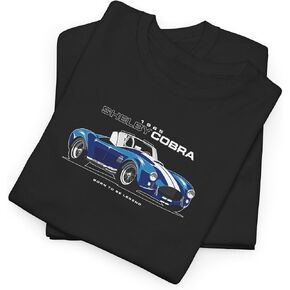 Cobra T-Shirt, Classic American Sports Car Graphic Tee – Retro Automotive Lover Gift for Men & Women in Saudi Arabia