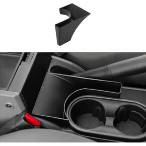 Jimen متوافق مع Jeep Wrangler JK JKU 2007-2010 ، CAN CENTER CENSOLE HAND HAND BRAKE BOX REMSREST TRAWER in Saudi Arabia