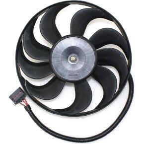 Garage-Pro Cooling Fan Assembly Compatible with 1998-2007 Volkswagen Beetle, Fits 1999-2005 Volkswagen Jetta A/C Condenser Fan Passenger Side in Saudi Arabia