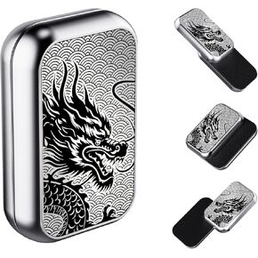 شريط التمرير ، تشغيل المعادن تململ لعبة البالغين من البالغين مع الأصوات الساحرة ، وتخفيف الإجهاد ADHD ، ADHD ، لعبة مكتب جيب متين ، للأصدقاء ، مثالية للمكتب والمنزل والانتظار (رمادي) in Kuwait