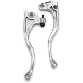 Motorcycle Brake Lever, Aluminum Silver, 1.96" x 5.9" L-shaped, Suitable for Yamaha XT225/XT250/SEROW225/250/DT230 LANZA/DT200/DT125 in Kuwait