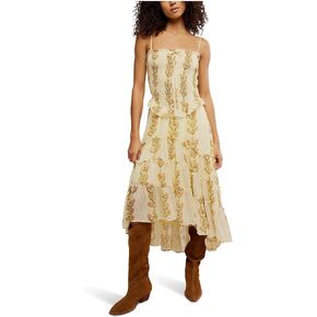 Free People Women's Alejandra Midi Dress in Saudi Arabia