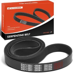 A-Premium Engine Serpentine Drive Belt Compatible with BMW E70 Series X5 2007 2008 2009 2010 4.8L in Kuwait