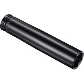 1/2" Drive x 19mm Deep Socket, CR-V Steel 8" Length, 6-Point Metric Sizes in Kuwait