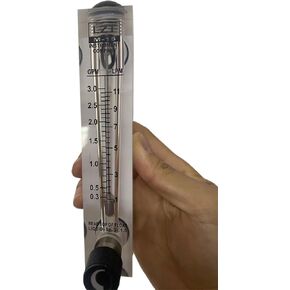 1PCS LZM-15T PMMA Liquid Flowmeter Water Flow Meter Panel Rotameter With Control Valve 0.2-2LPM 0.2-3LPM 0.5-4LPM 1-7LPM 10-100L/H(10-100LPH) in Saudi Arabia