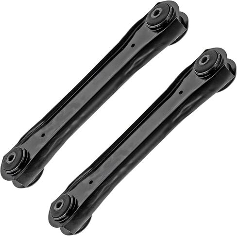 Detroit Axle - Rear 2pc Control Arms for Jeep 1997-2006 TJ Wrangler, 2 Lower Control Arms Assembly 1998 1999 2000 2001 2002 2003 2004 2005 Replacement in Saudi Arabia