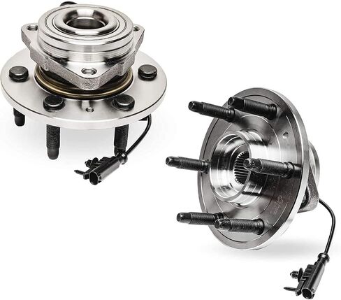 Detroit Axle - Arbront 12pc Kit for 4WD Cadillac Chevy GMC Silverado Sierra 1500 ، 2 Upper Control Arms 2 Wheel Bearing Hubs 2 Lower Ball Points 2 Sway Bars 4 in Saudi Arabia