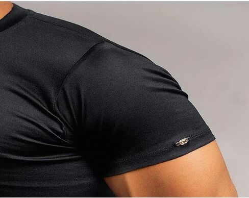 Cottonil Egyptian Cotton Men's T-Shirts MERCERISÉ –Short Sleeve Crew Neck Tees- Regular Fit O-Neck T-Shirts in Saudi Arabia