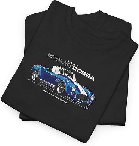 Cobra T-Shirt, Classic American Sports Car Graphic Tee – Retro Automotive Lover Gift for Men & Women in Saudi Arabia