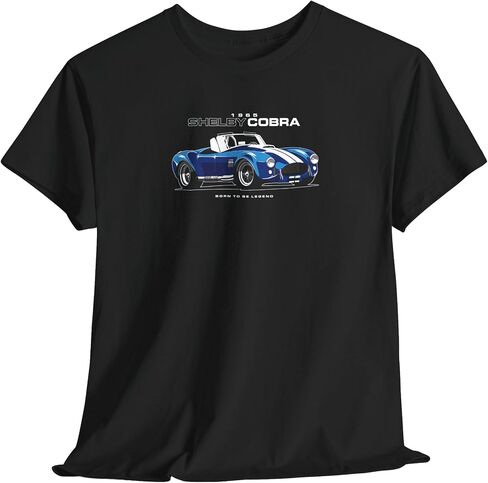 Cobra T-Shirt, Classic American Sports Car Graphic Tee – Retro Automotive Lover Gift for Men & Women in Saudi Arabia