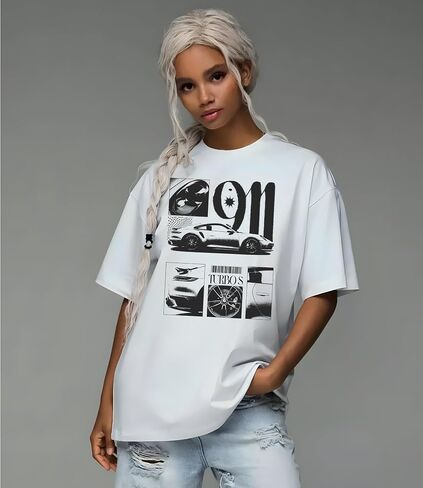Legendary JDM Racing Sports Car Iconic 911 Silhouette T-Shirt, Unisex Vintage Y2K Oversized Graphic T-Shirt, Retro Design in Saudi Arabia
