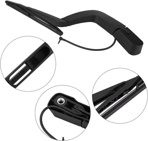 Acouto 15276248 15276259 Arm Wiper Wiper Arm & Blade الخلفي مجموعة 2007-2012 لـ Saturn Outlook 2007-2010 السيارة الخلفية الخلفية الظهر مجموعة أذرع الذراع in Saudi Arabia