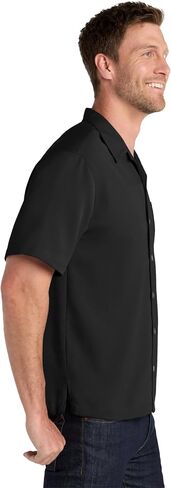 Port Authority Men's Easy Care Short Sleeve Button-Down Camp Shirt in Saudi Arabia