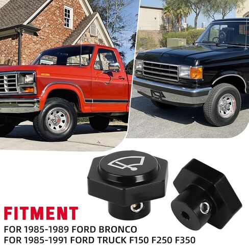 مقبض مفتاح ممسحة ألمنيوم الزجاج الأمامي للفترة 1985-1991 فورد Truck F150 F250 F350 1985-1989 Ford Bronco in Kuwait